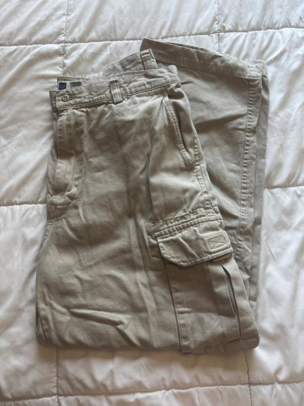 Gap Beige Khaki Cargo Pants